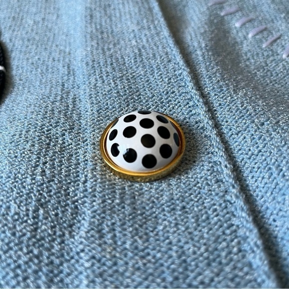 VTG 80s Steve Fabrikant Corky Sweater Shirtdress Dress Wool Blend Art Deco 6 - Picture 7 of 15